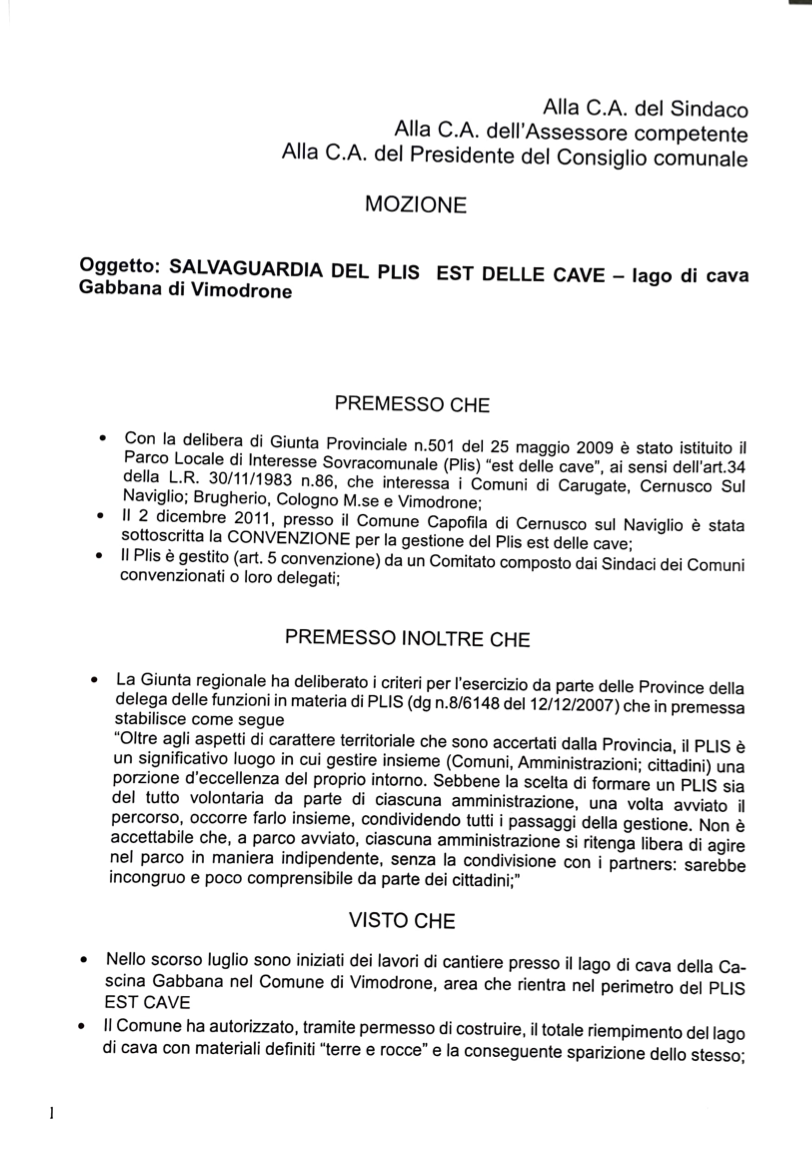Mozione Cava Gabbana Modificata 01
